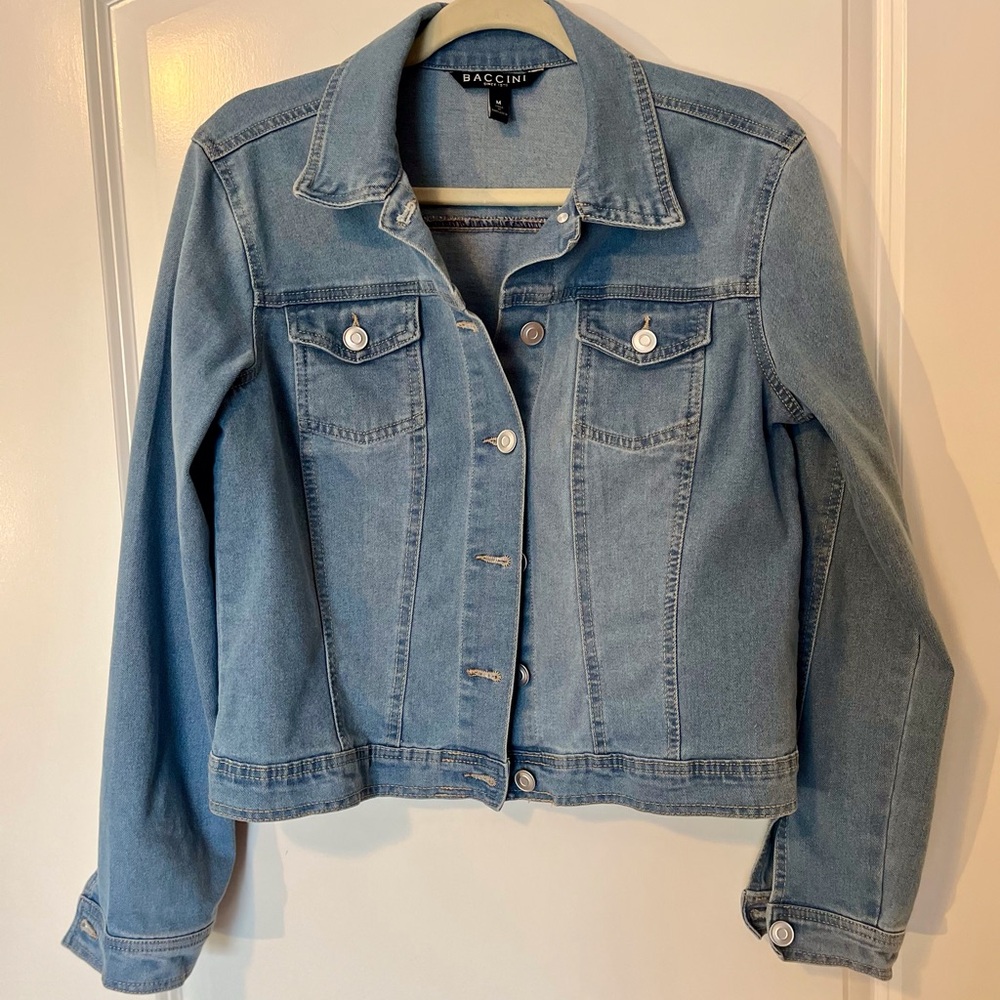 Baccini Light Blue Denim Jacket